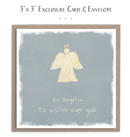 Susan Case Designs An Angel To Watch Over You Mini Card Plain