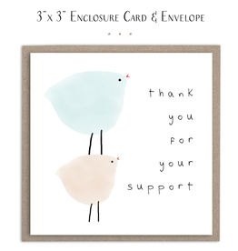 Susan Case Designs Thank You For Your Support Mini Card