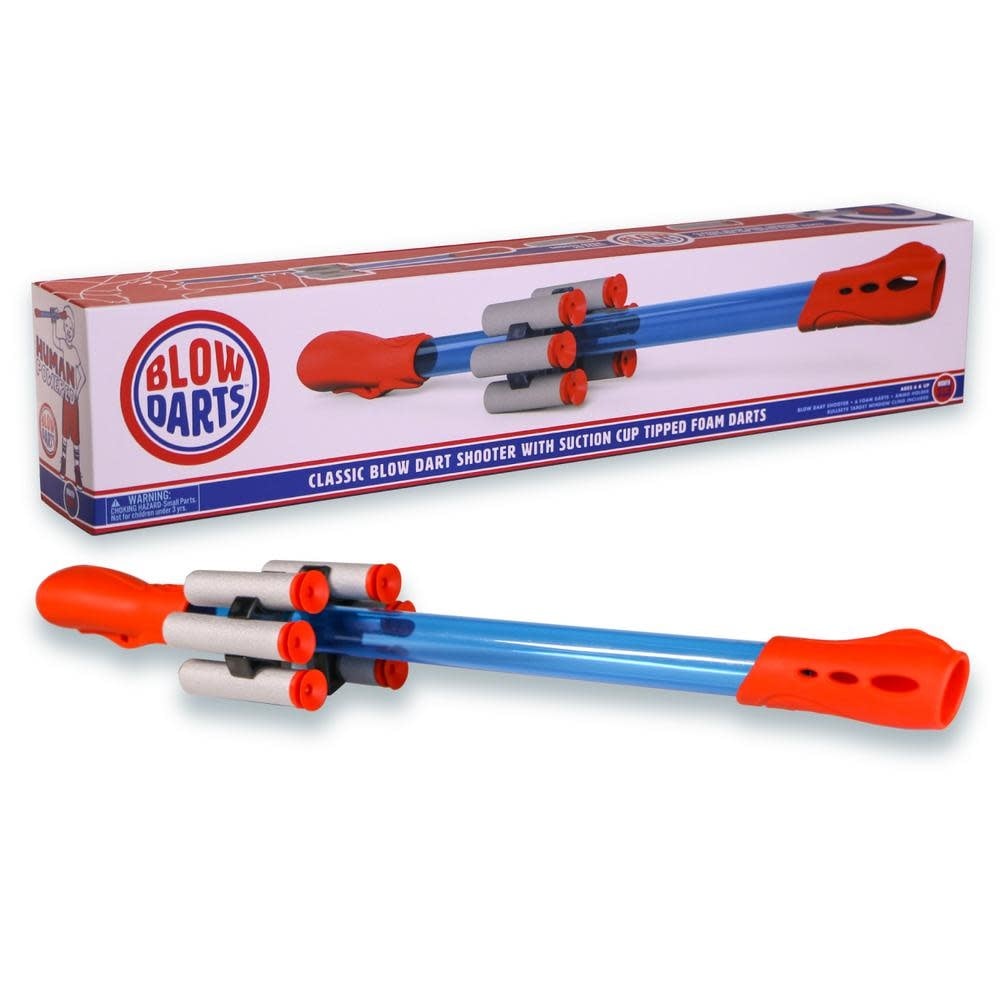 Mighty Fun! Blow Darts Target Set