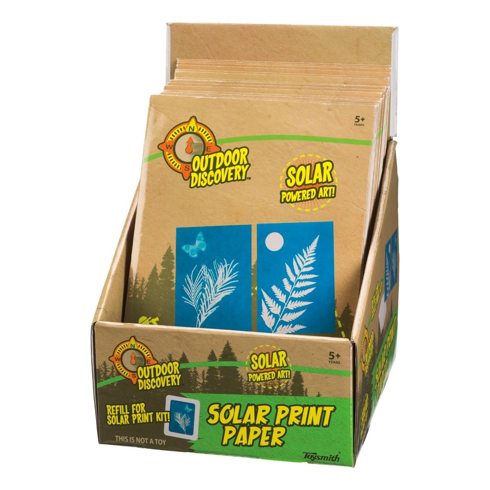 Toysmith Outdoor Discovery Solar Print Paper