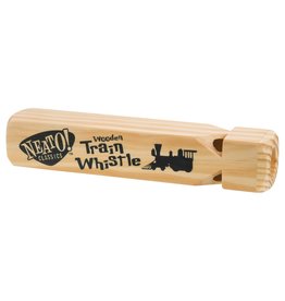 Toysmith Neato! 7.5" Classic Wooden Train Whistle