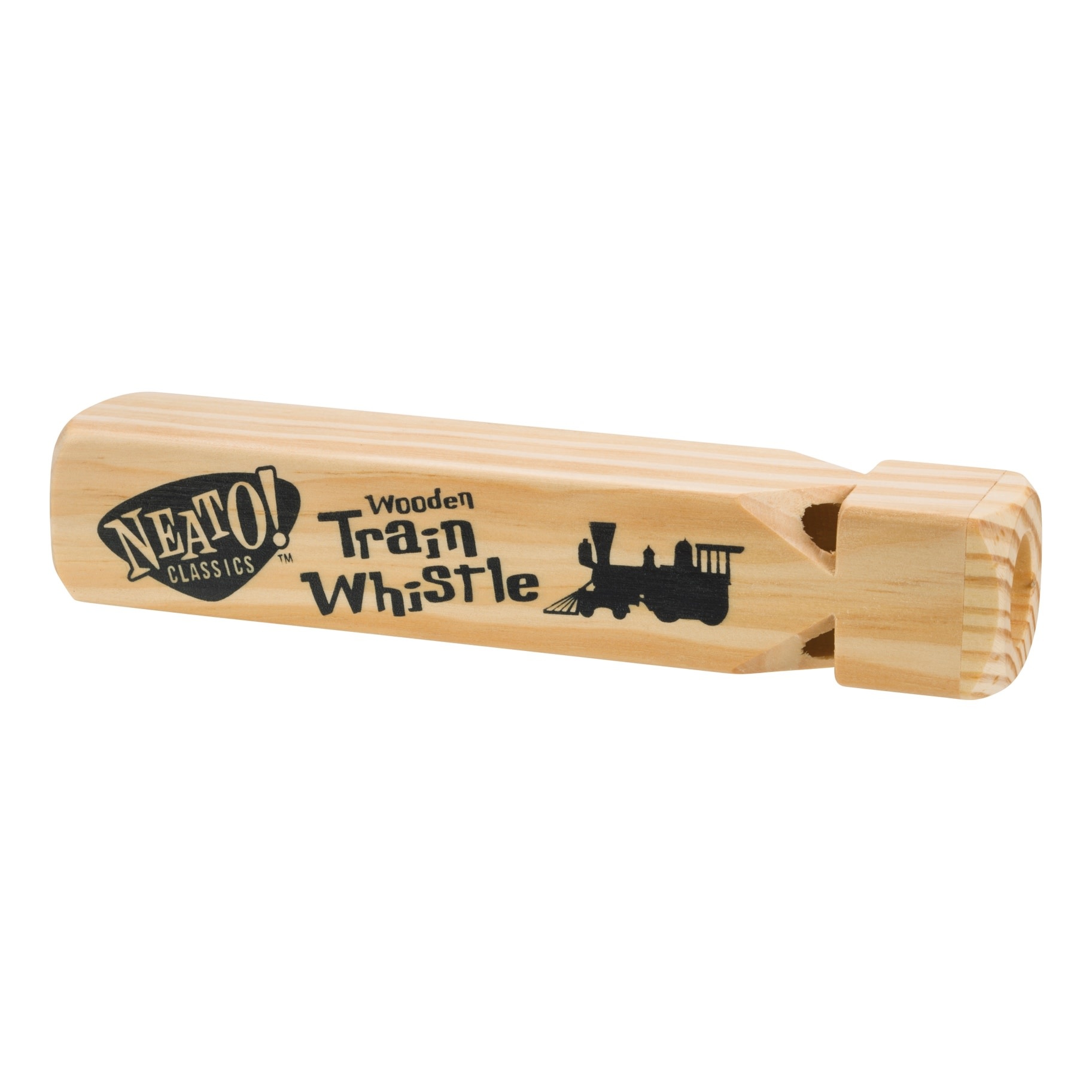 Toysmith Neato! 7.5" Classic Wooden Train Whistle