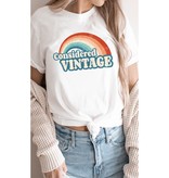 Kissed Apparel White Considered Vintage Graphic Tee