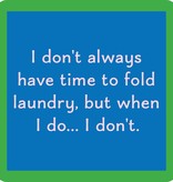 Drinks on Me Fold Laundry Coaster