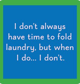 Drinks on Me Fold Laundry Coaster