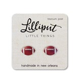 Lilliput Little Things Football Earrings (Lilliput)