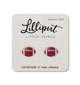 Lilliput Little Things Football Earrings (Lilliput)