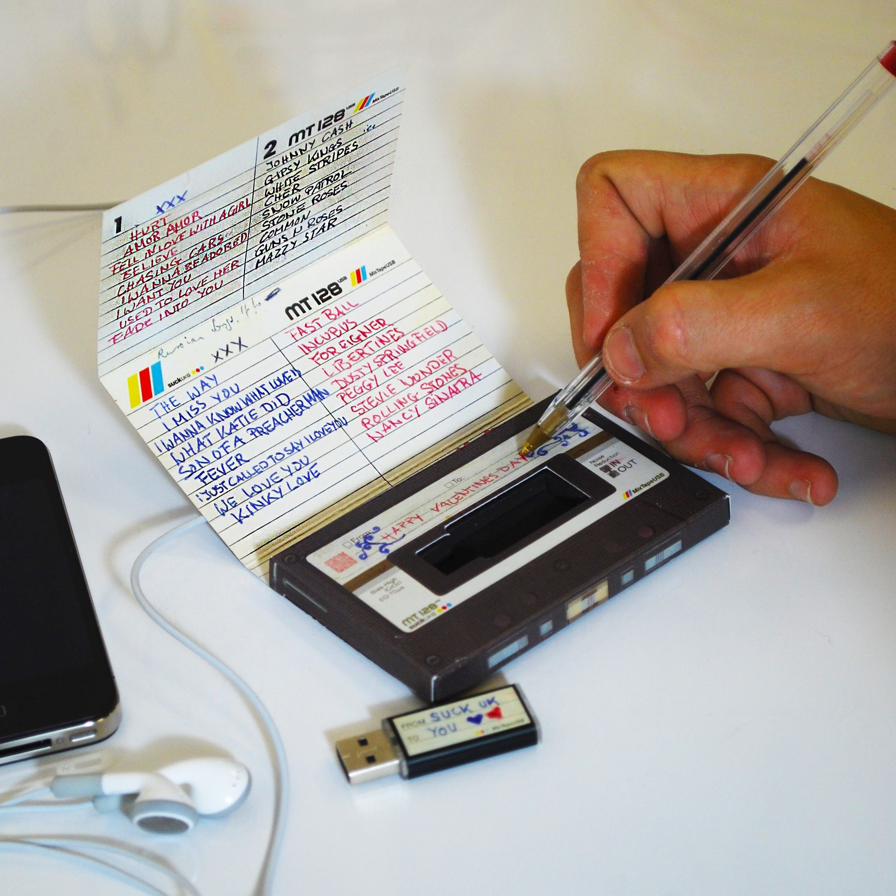 Create Your Own Mix Tape USB Stick