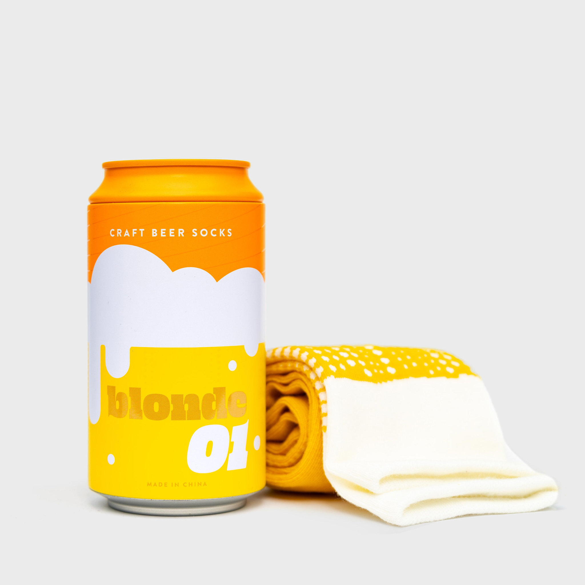 Luckies Originals - Craft Socks: Blonde (Yellow)