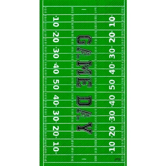 Boston International Game Day Field Paper Guest Towel Hostess Napkins