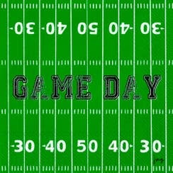 Boston International Paper Cocktail Napkin Game Day Field
