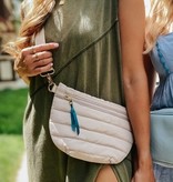 Pretty Simple Jolie Puffer Belt Bag: Sand