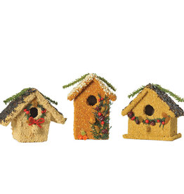 Mr. Bird Juniper Birdie Cottage (Choice of 3 Styles) Bird Seed Bird House