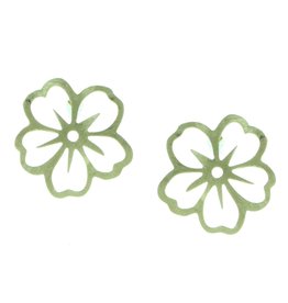 Takobia Flower Post Earrings