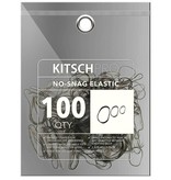 kitsch No-Snag Elastic 100 pc - Brown