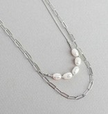 Meghan Browne Style Birdie Silver Necklace