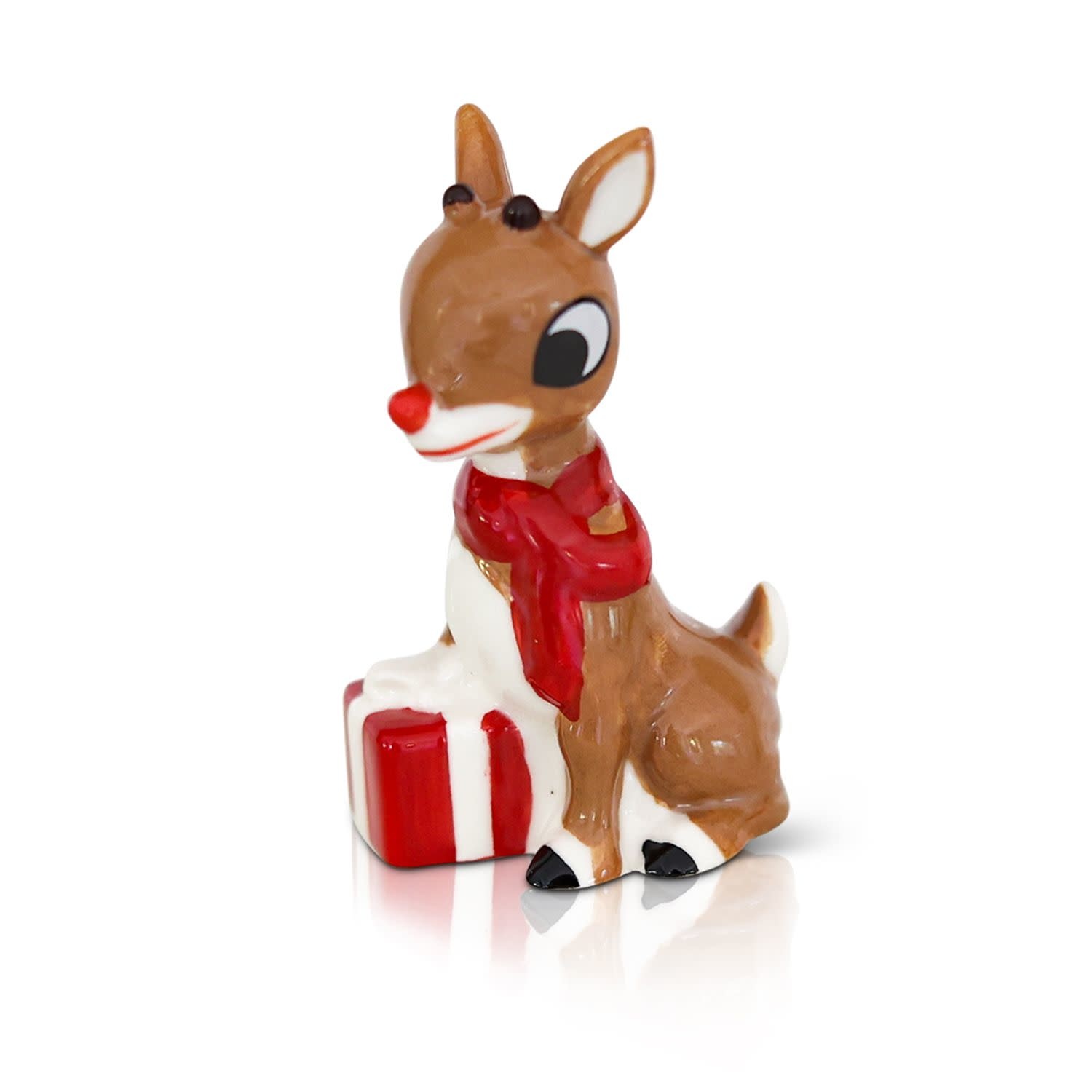 nora fleming rudolph the red nose reindeer mini (A285)