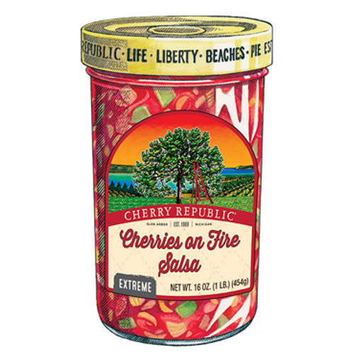 Cherry Republic Cherries on Fire Cherry Republic Salsa (Extreme Heat)