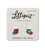 Lilliput Little Things Christmas Stocking Earrings