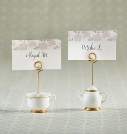Kate Aspen Tea Time Whimsy Place Card Holders & Cards (set of 6)