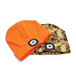 DM Merchandising Night Scout CAMO Sportsman Rechargeable LED Beanie Hat