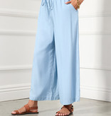 Karen Kane Cropped Chambray Pants