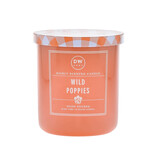 DW Candles 9oz Sig. Gingham Orange/ Wild Poppies Candle