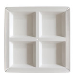 nora fleming melamine pinstripes square divided sectional server (MEL10) *retired 2/25
