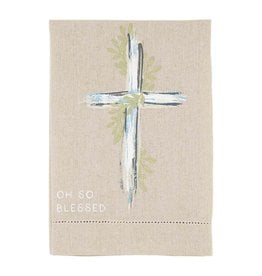 Mudpie Cross Painted Towel