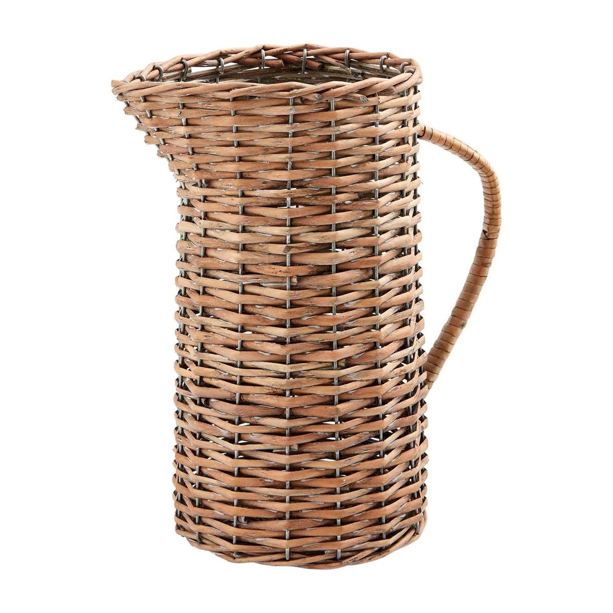 Mudpie LARGE WILLOW DECOR PITCHER