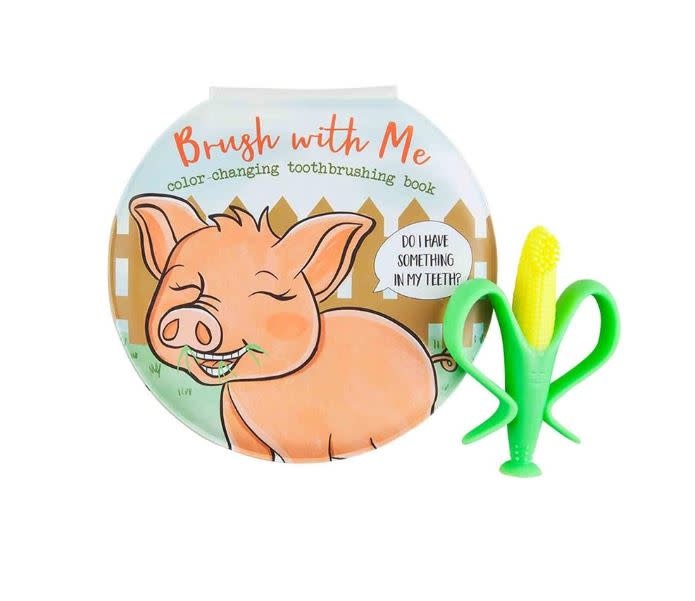 Mudpie PIG TOOTHBRUSH BOOK