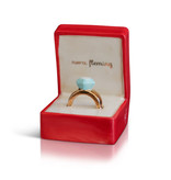 nora fleming put a ring on it mini (engagement ring in box) A296