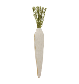 Mudpie NATURAL CARROT DECOR
