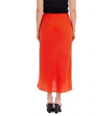 Mudpie Red (Orange) Mallie Wrap Skirt