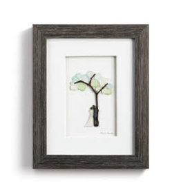 Sharon Nowlan In Your Arms Gray Wall Art - 8x10in