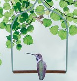 Fleurish Home POP'S Charmed Hummingbird Swing (Teal)