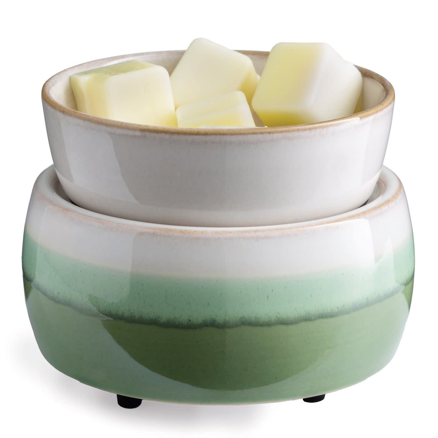 Candle Warmers 2-In-1 Classic Fragrance Warmer Matcha Latte