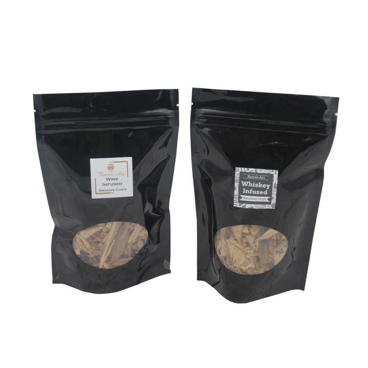 Barrel-Art Set of 2 Cocktail Smoker Chips (for Smoked Cocktails)