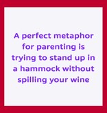 Drinks on Me A Perfect Metaphor Coaster