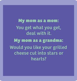 Drinks on Me Grandma Coaster