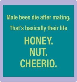 Drinks on Me Honey Nut Coaster