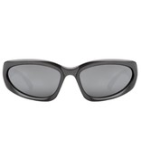 FLEURISH Sporty Rectangle  Y2K Sunglasses  Grey