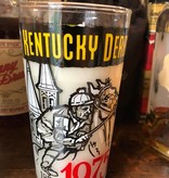 Barrel Down South Kentucky Derby Vintage Drinking Glass Candle (designs will vary)