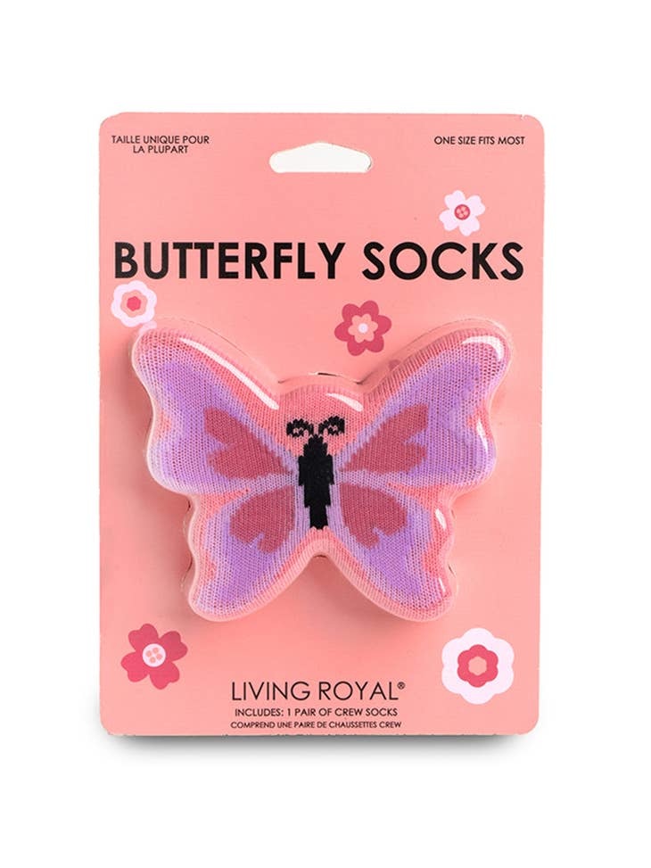 Living Royal Socks Butterfly 3D Socks