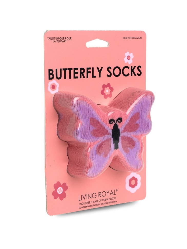 Living Royal Socks Butterfly 3D Socks