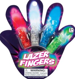 Toysmith Toysmith Lazer Fingers (hand shaped packaging)