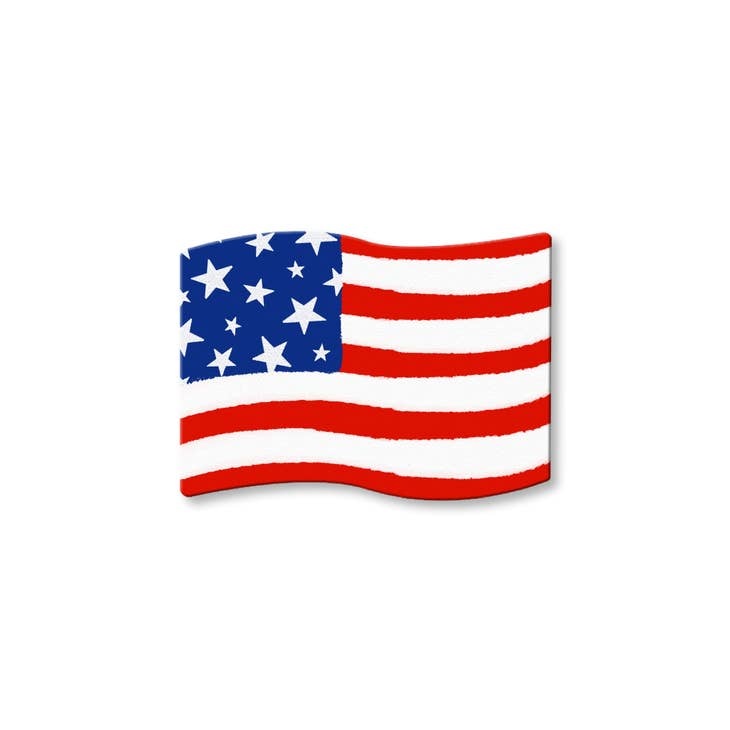 Roeda Studio American Flag Magnet, Open Stock, Patriotic Decor