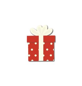 Roeda Studio Polka Dot Present Magnet, Open Stock