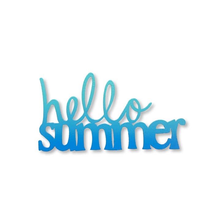 Roeda Studio Hello Summer Magnet Blue