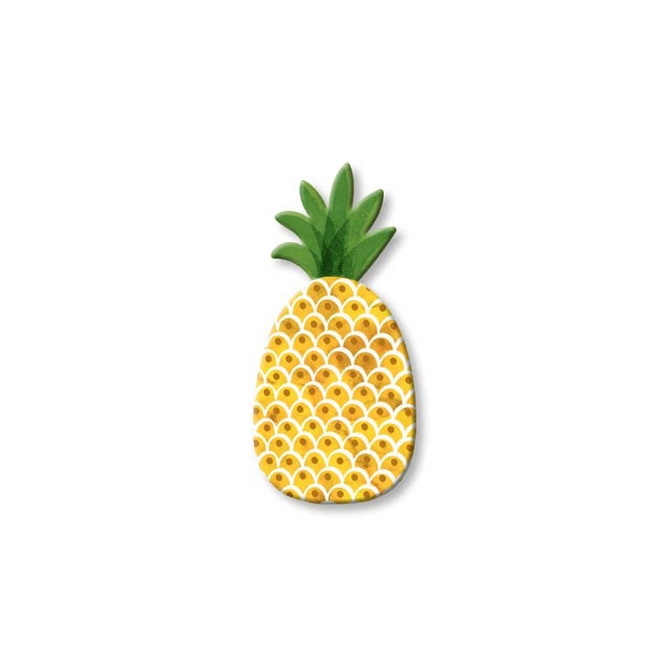 Roeda Studio Pineapple Magnet, Open Stock